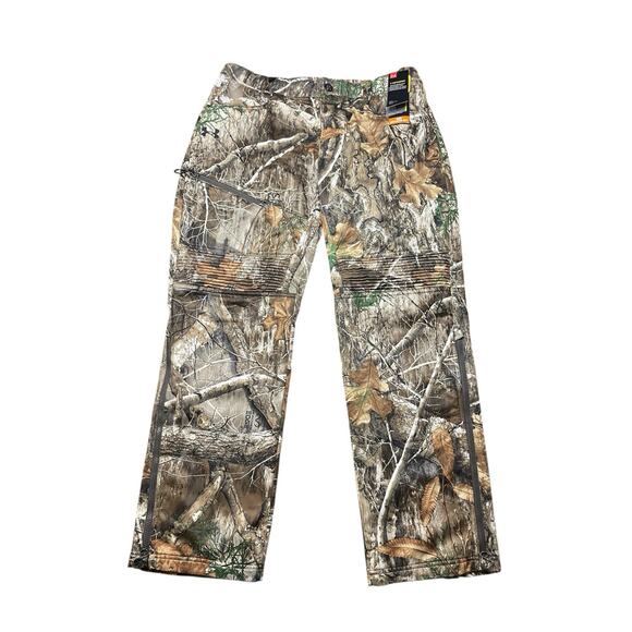 NWT Under Armour UA Storm Real Tree Camo Midseason Kit Mens Size Large Coldgear